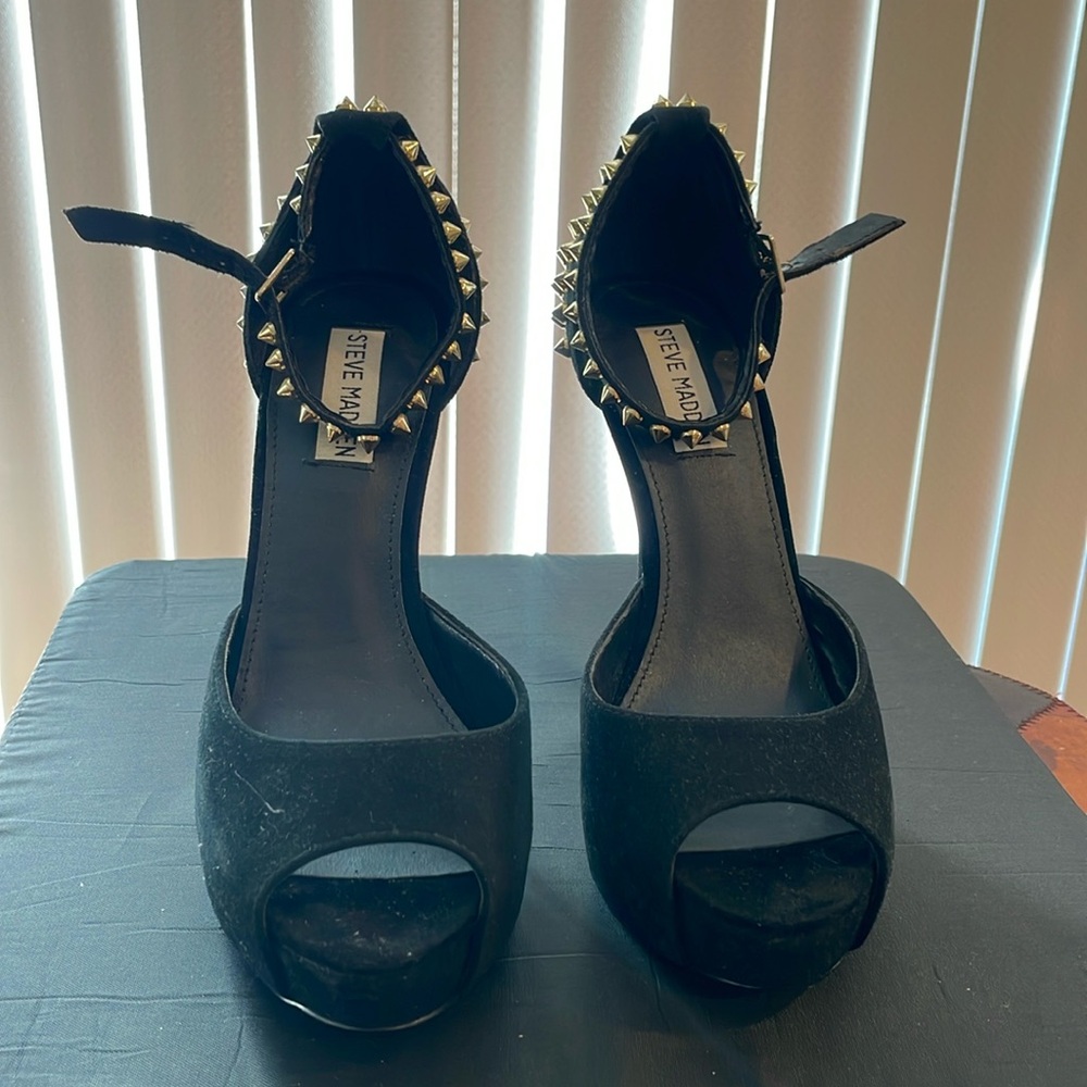 Studded high heels